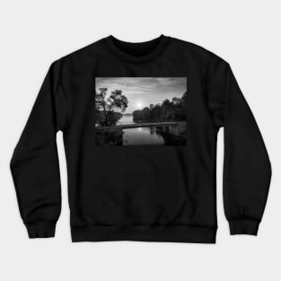 Sunrise Bridge on the River V4 Crewneck Sweatshirt